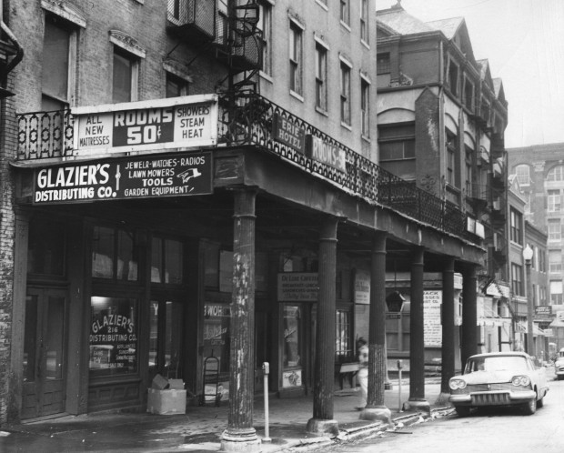 Erie Hotel, victim of redevelopment